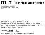 Supplement 71 to ITU-T Y.3000-series (Y.Supp-AN-Use Cases) 