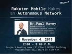 Rakuten Mobile Makes an Autonomous Network